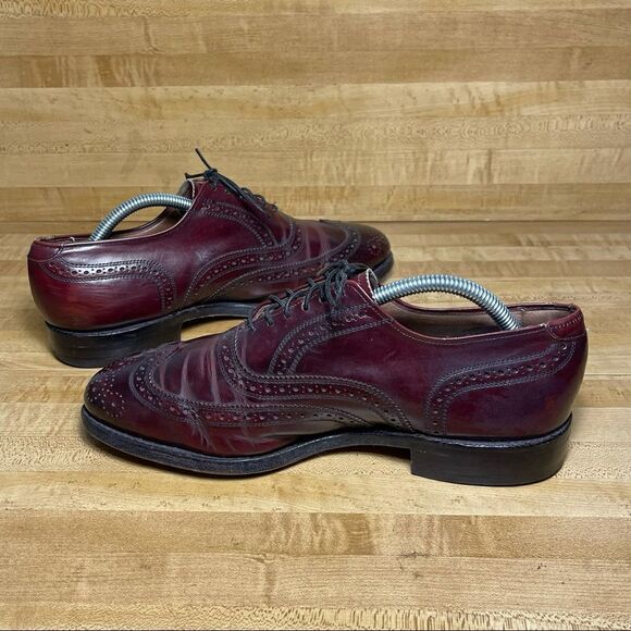 Allen Edmonds Lloyd Wingtip Shoes Oxford Size 8.5E main image 11